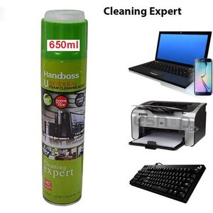 Handboss Mousse Nettoyante 650ml MultiUsage PC Voiture // Foam Cleaning Agent Expert